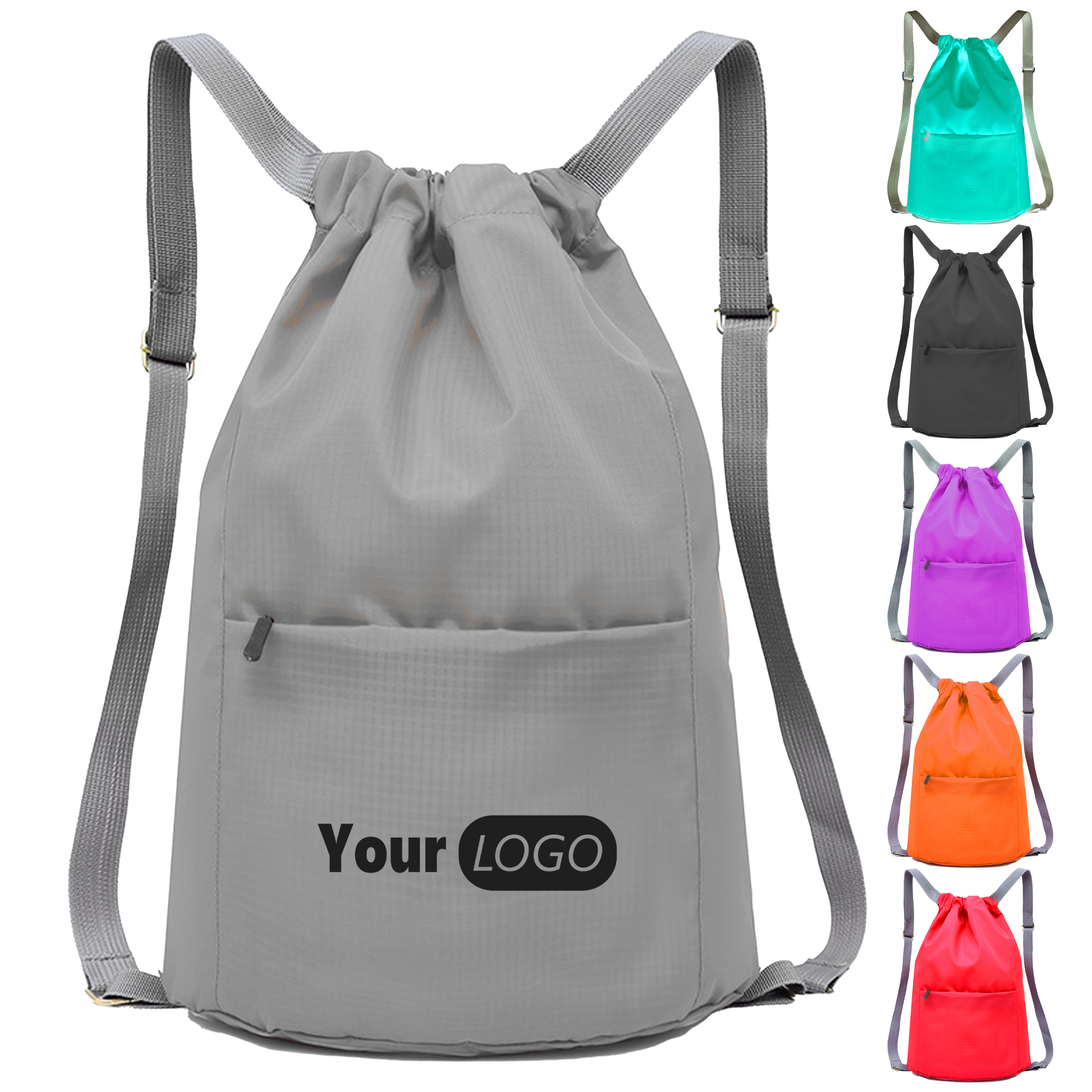 Oxford Lightweight And Durable Drawstring Backpack For Active Lifestyles 2