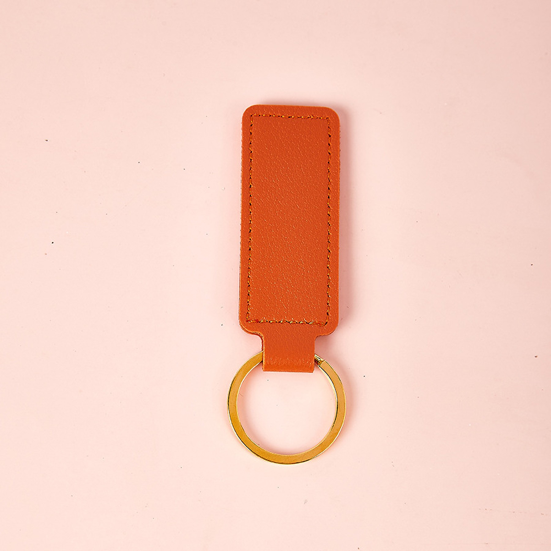 Colorful Leather Keychain Universal Key Fob Keychain 4