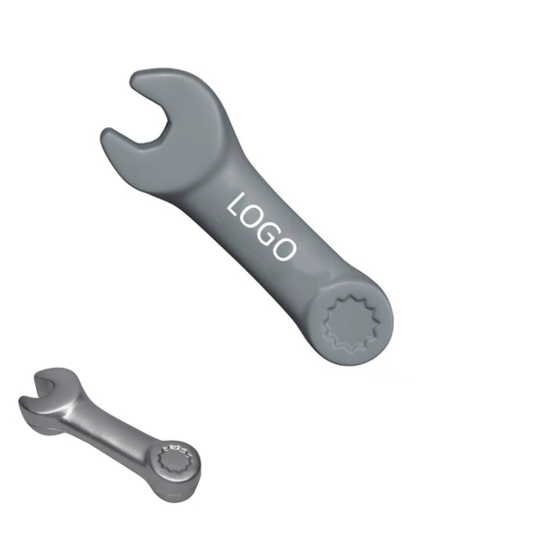 Wrench Shaped Stress Reliever
 1