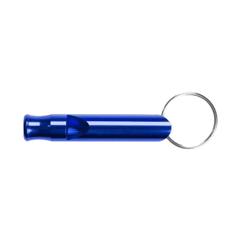 Aluminum Metal Whistle Key Chain 2