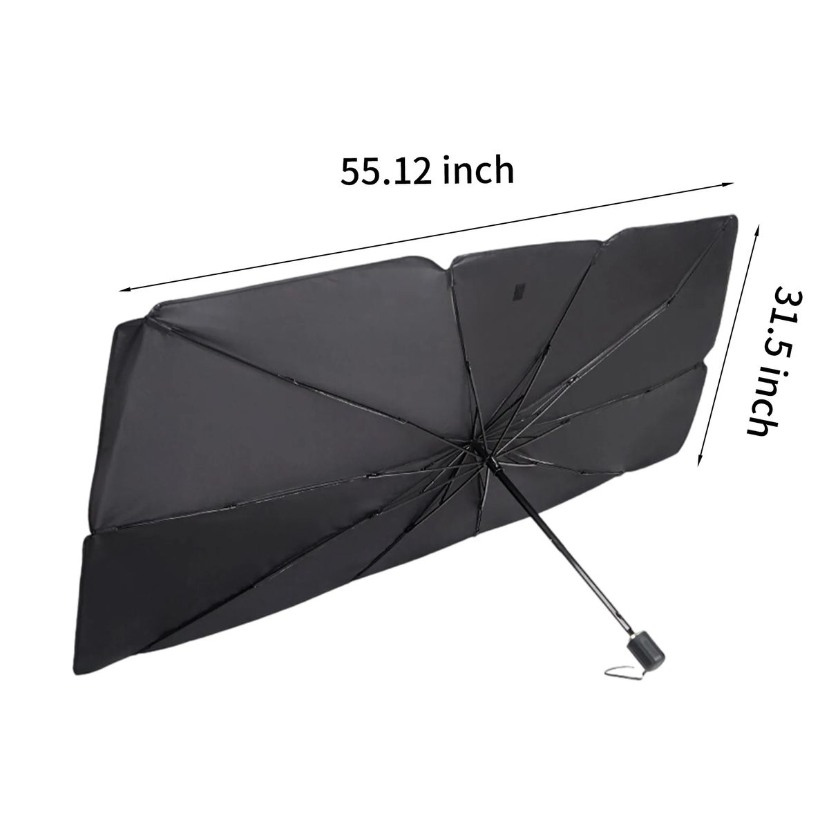 Foldable Car Sunshade Umbrella for UV Protection 3