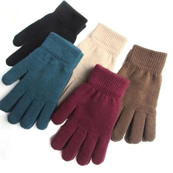 Winter Thickened Plush Warm Gloves 1