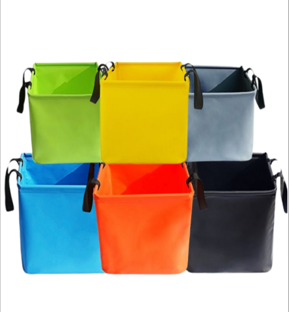 Square Bottom Folding Bucket 2