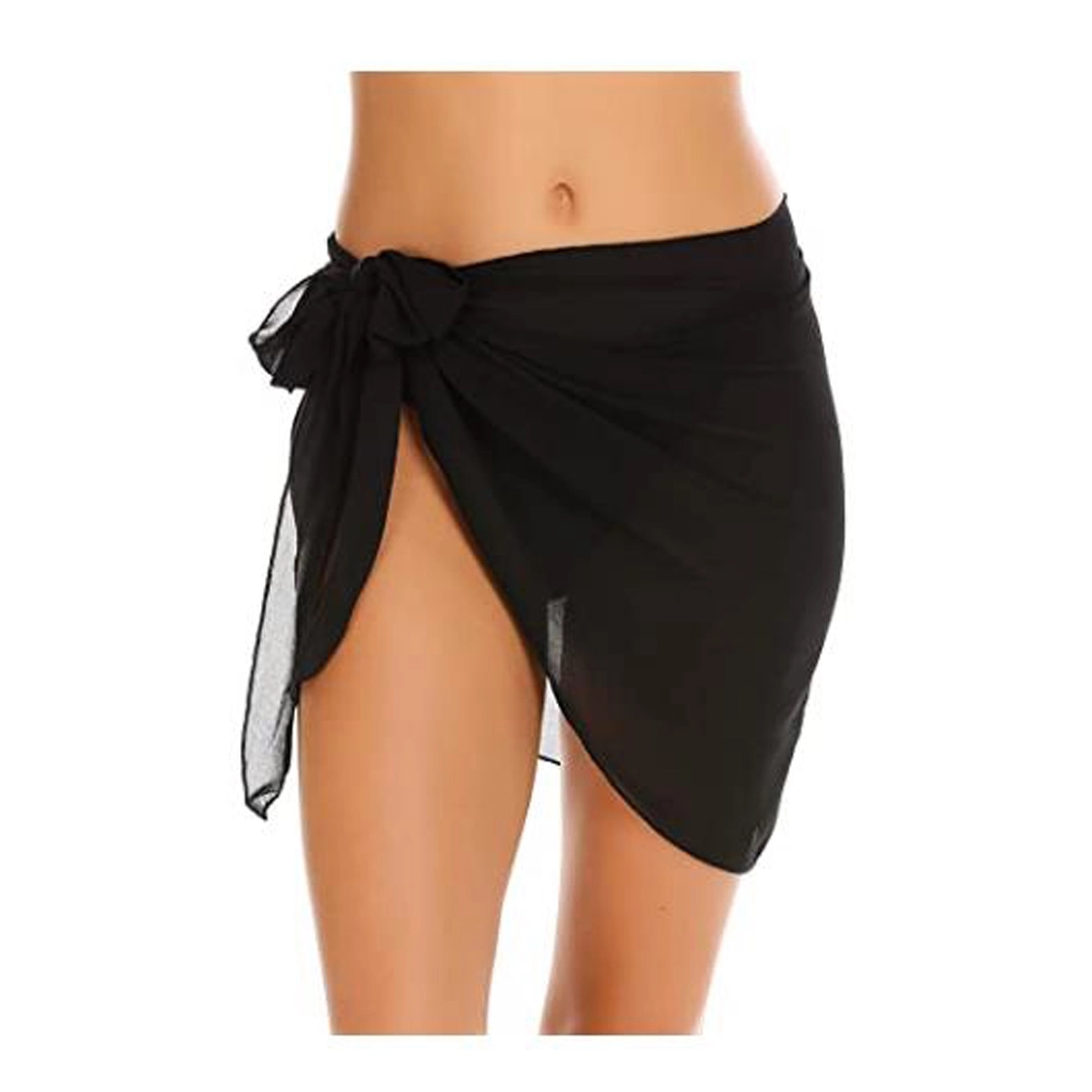 Short Sarongs Beach Sheer Bikini Wraps Chiffon 2