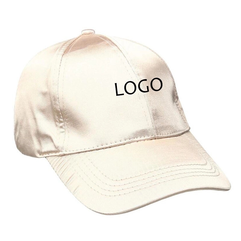 Silk Pink Baseball Cap 1