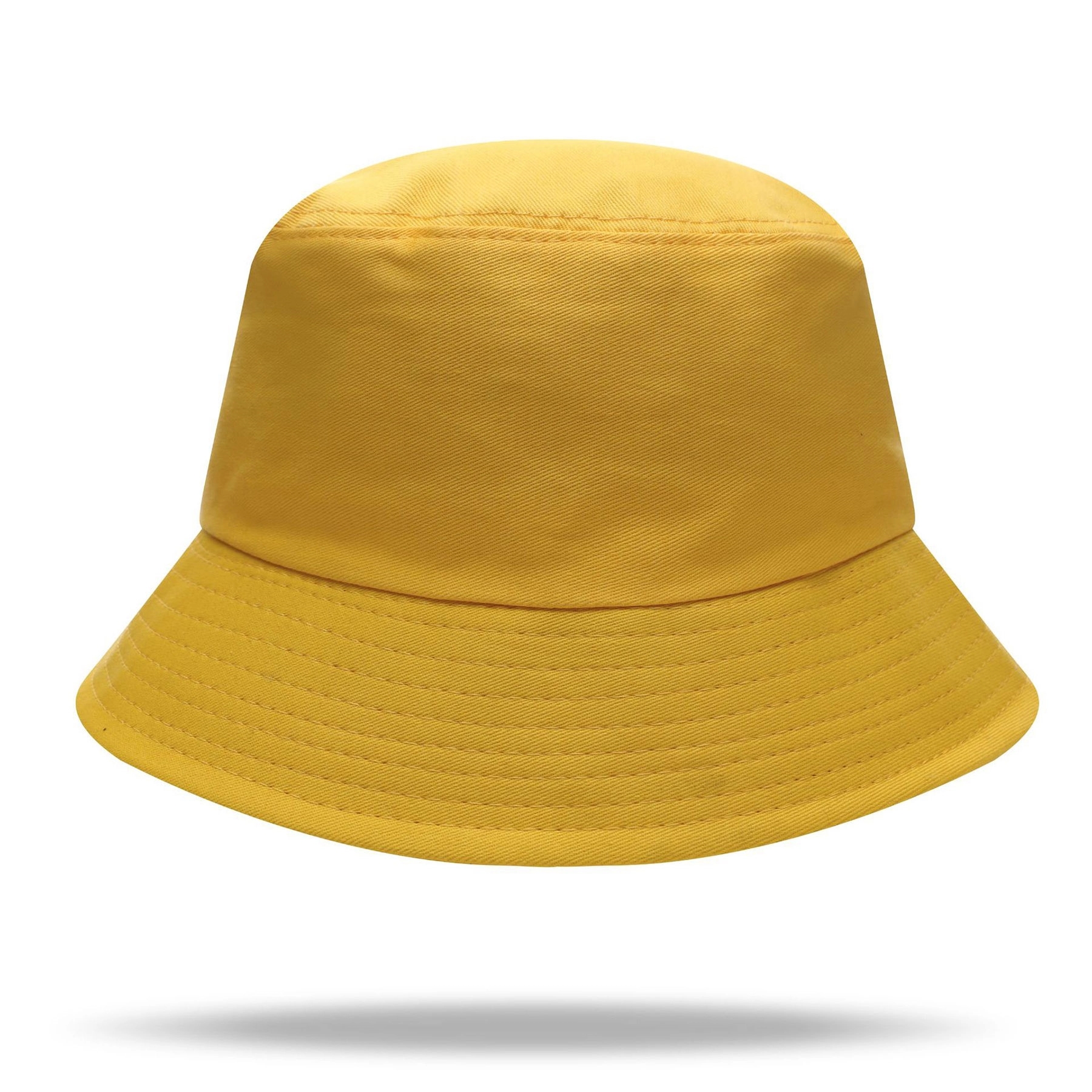 Solid Color Cotton Bucket Hat 8