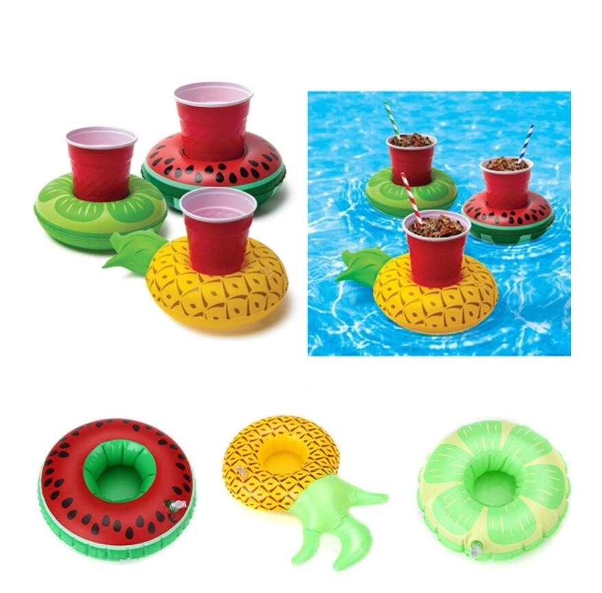 Fruit Shape Inflatable Coasters/Drink Holder 1