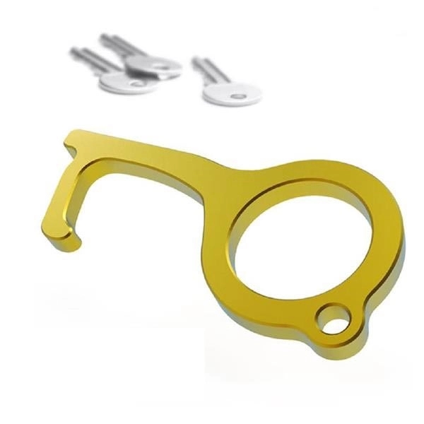Hygiene Hand Antimicrobial Brass EDC Door Opener 7