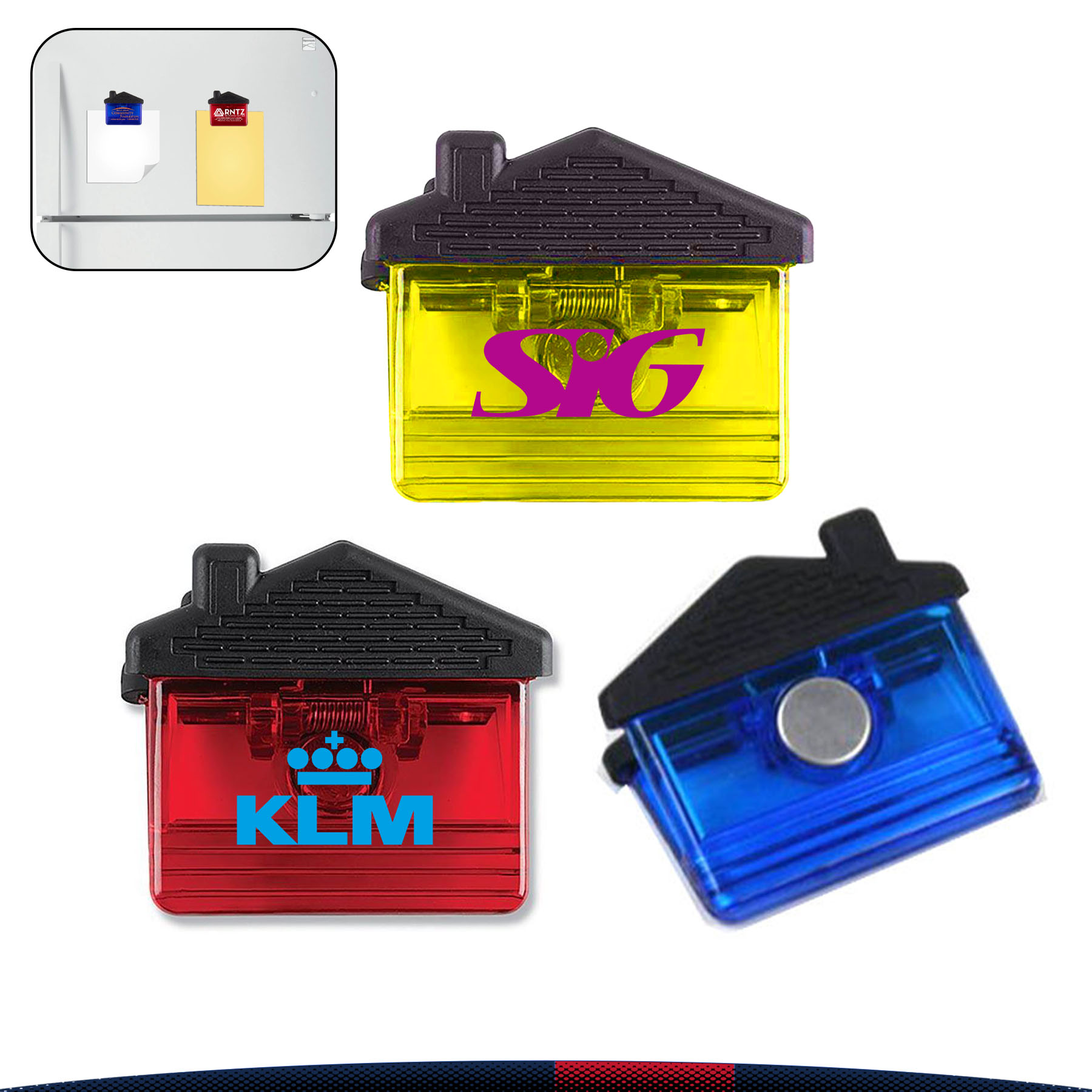 House-Shaped Magnetic Clip 2