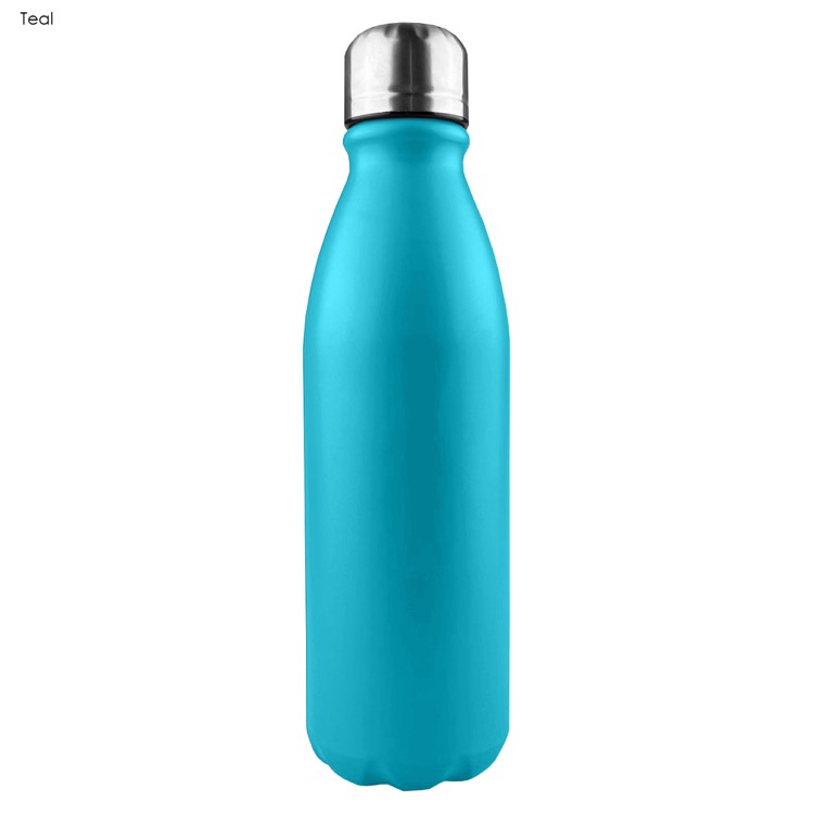 Komo Shiny Aluminium Drink Bottle Single Wall 18
