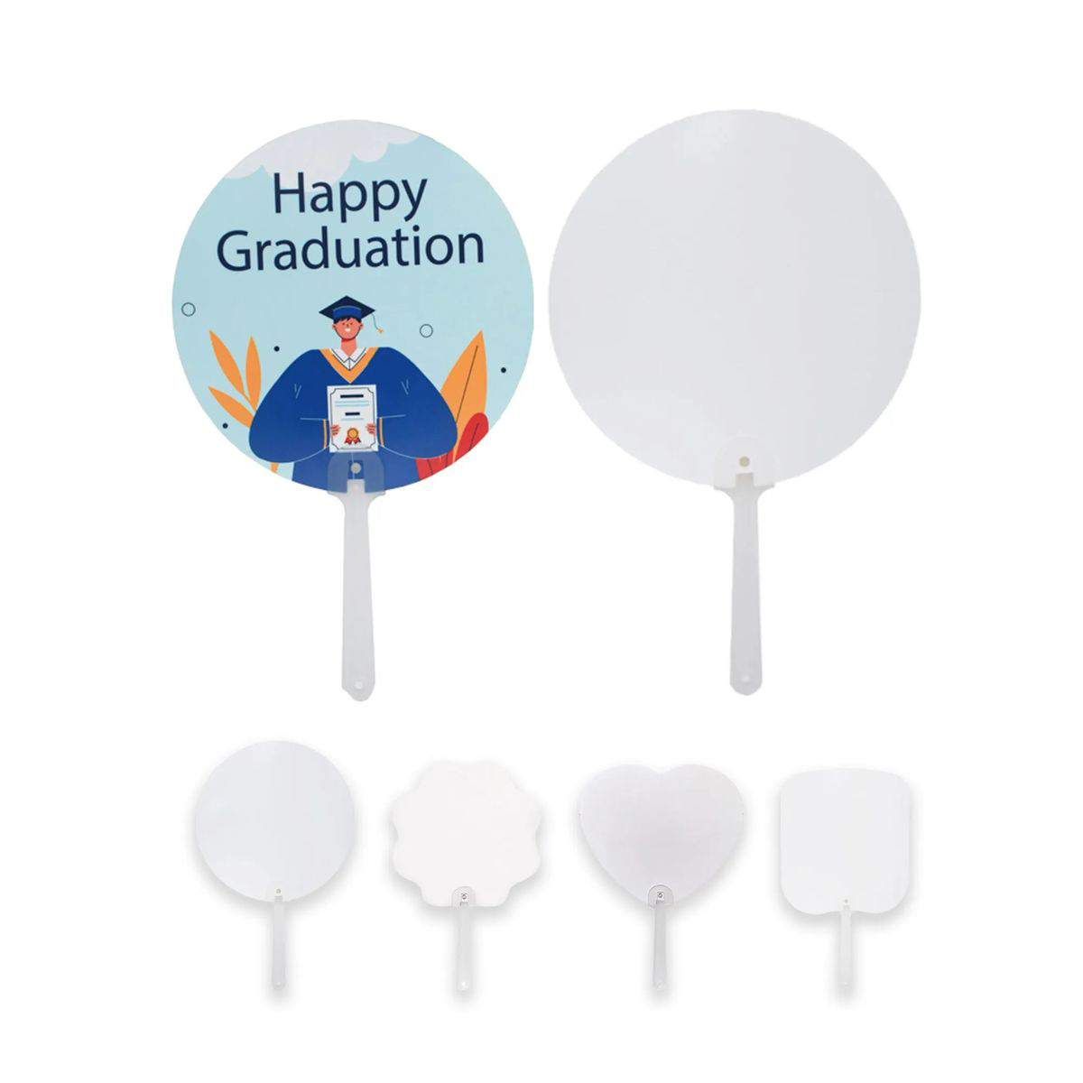 Lightweight Plastic Handheld Fan for Events and Fairs 4