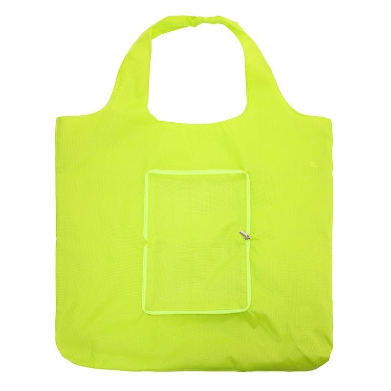 210D Oxford foldable zipper tote bag 4