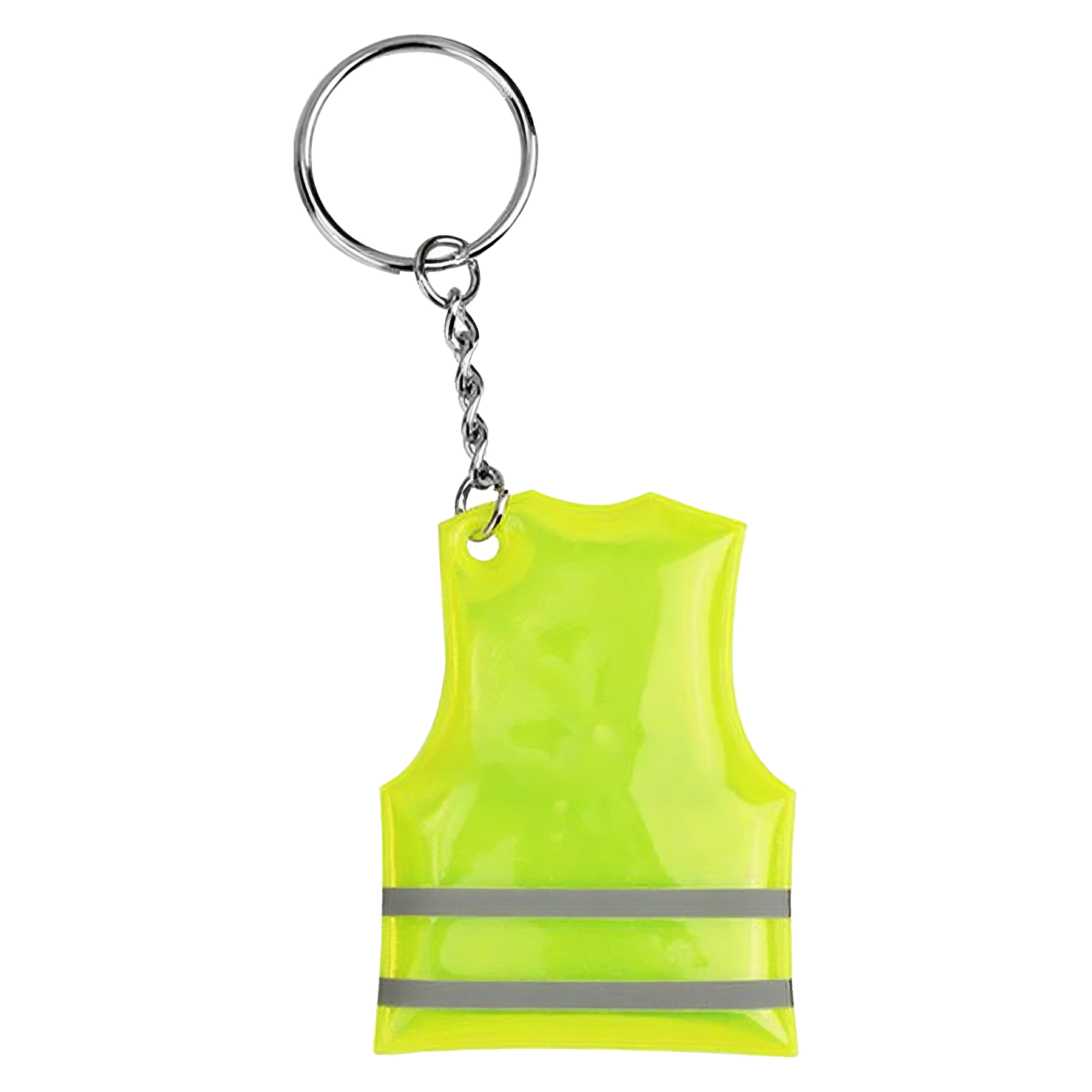 PVC Reflect Safety Vest Key Chain 5