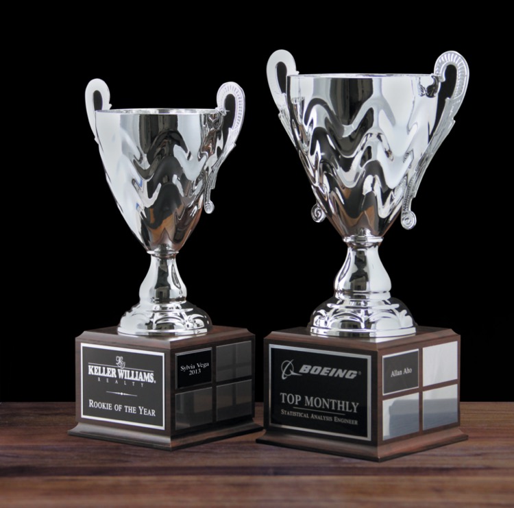 14" Wave Perpetual Cup Trophy 2