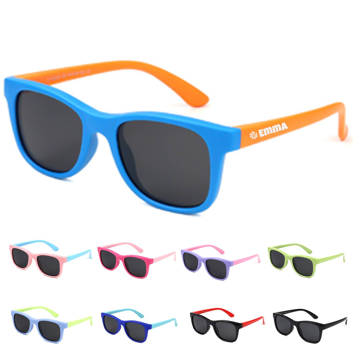 Kids UV 400 Neon Color Sunglasses 2