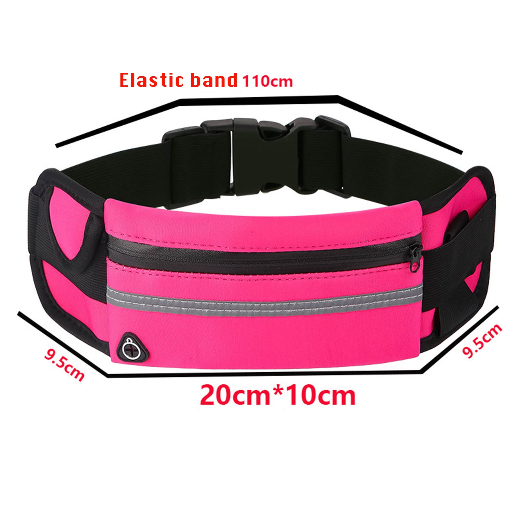 Running Belt Fanny Pack With Bottle Holder 1