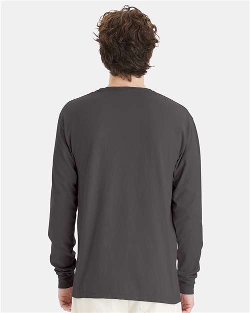 Unisex Garment-Dyed Long Sleeve T-Shirt - GDH200 66