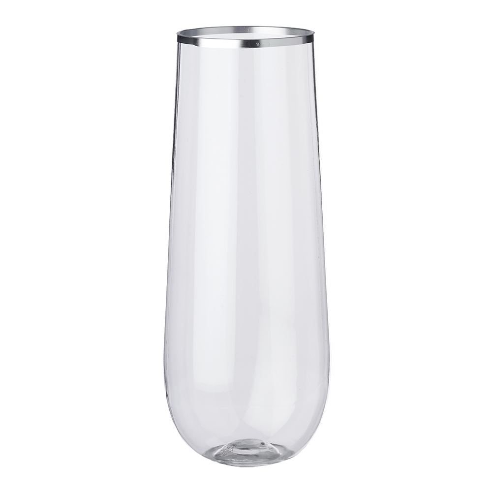 Reserv 9 oz. Plastic Stemless Flute
