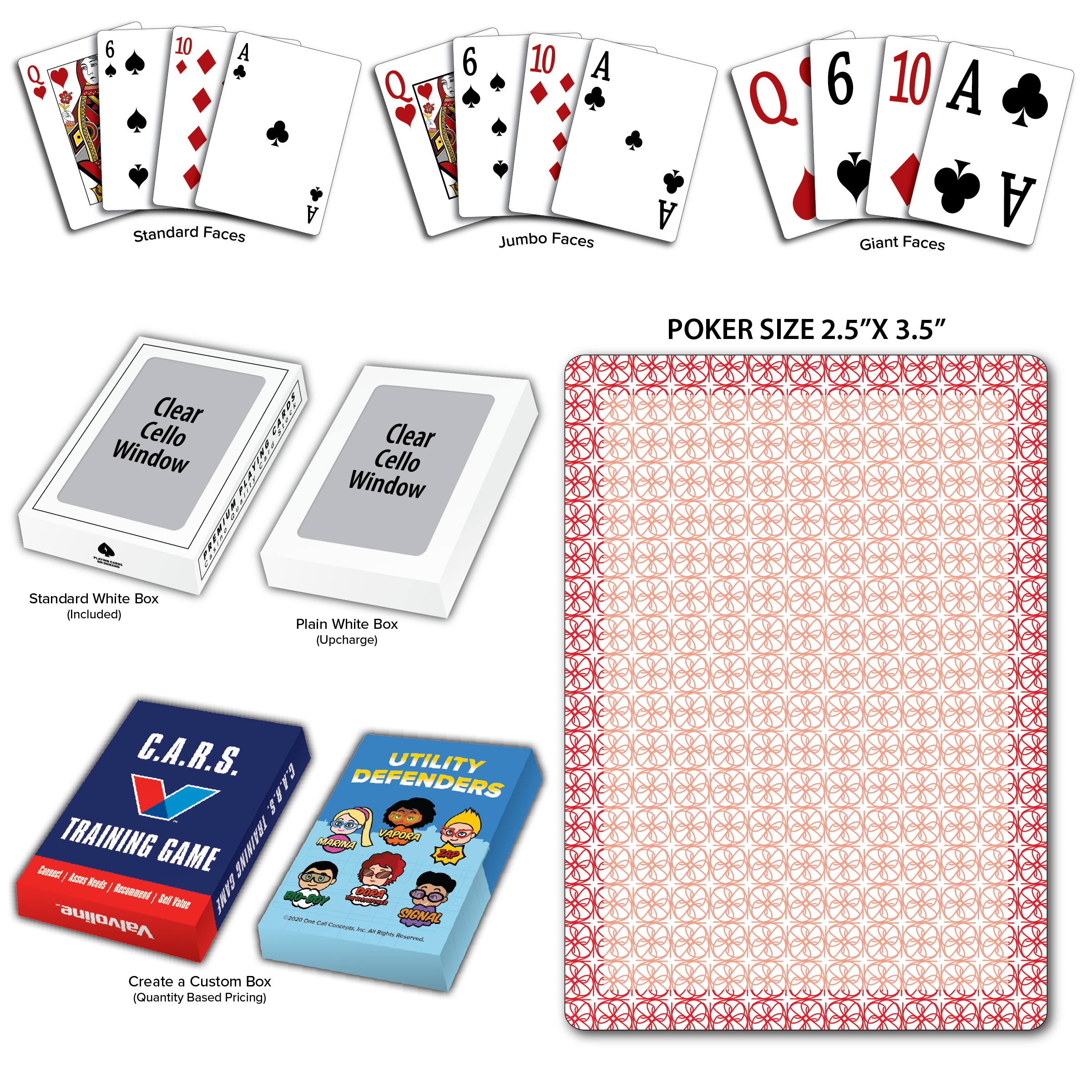 Breast Cancer Ribbon Theme Poker Size Playing Cards 2