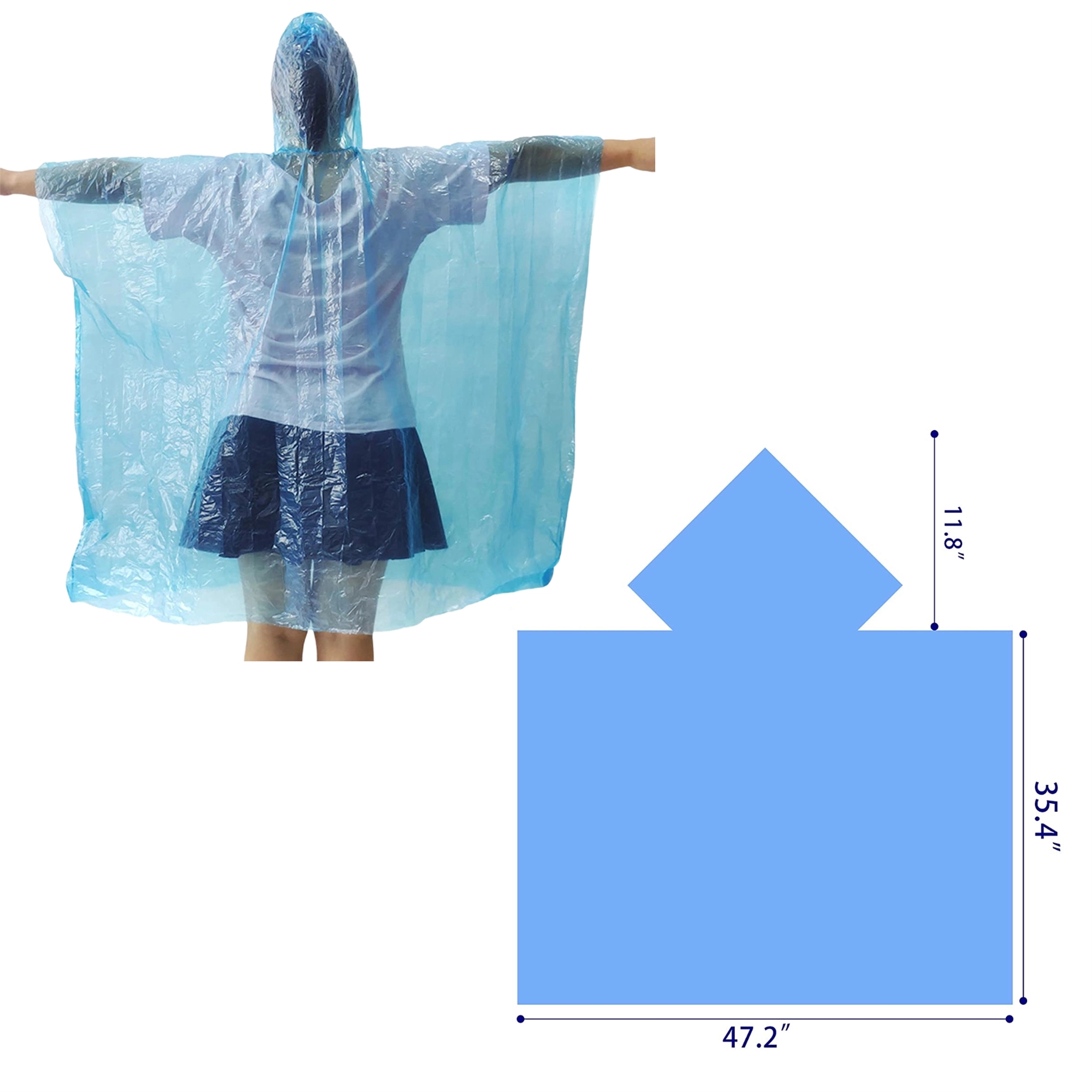 Disposable Emergency Poncho Ball 5