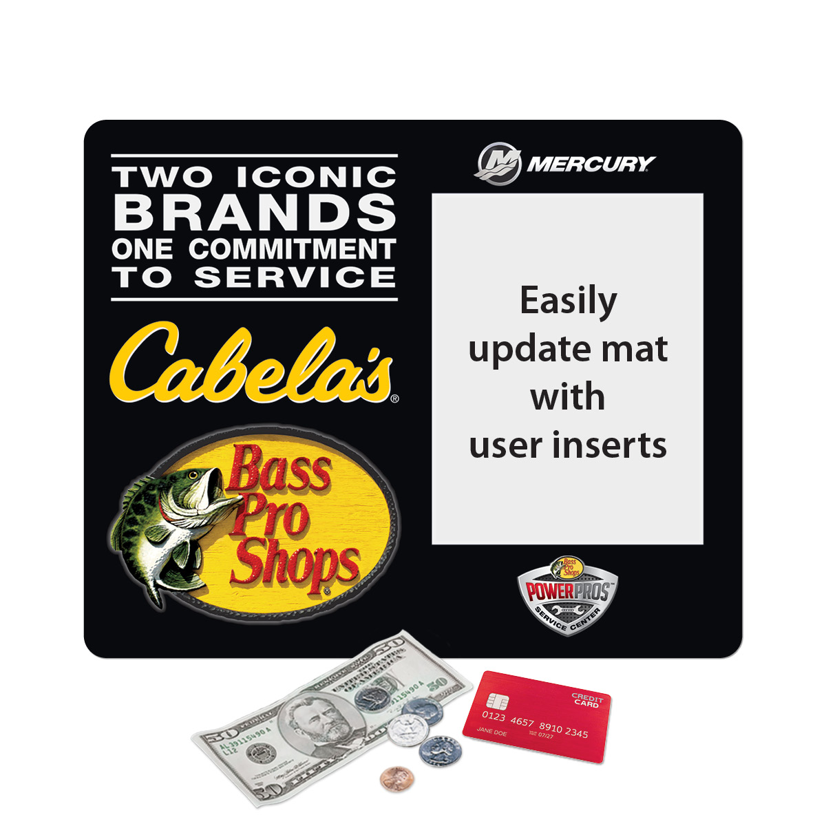 Frame-It Flex Peel&Place Ultra Thin Window Counter Mat-9"x11"x.015"