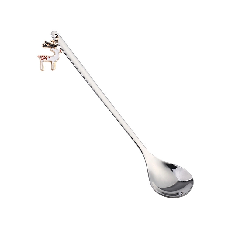Christmas Stainless Steel Coffee Spoons Set 14