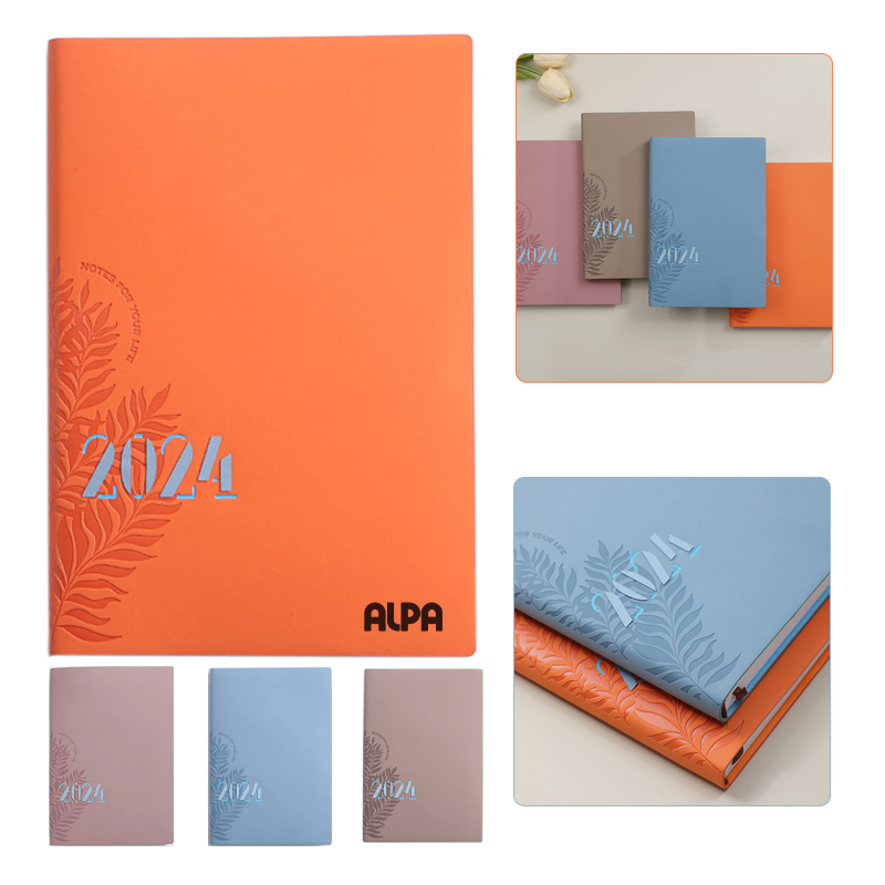 2024 Calendar Book Efficiency Notepad 1