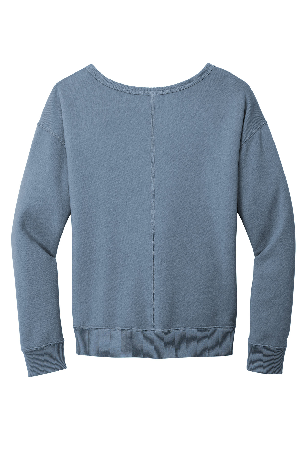 Port & Co Women's Beach Wash Garment-Dyed V-Neck Sweatshirt LPC098V 27