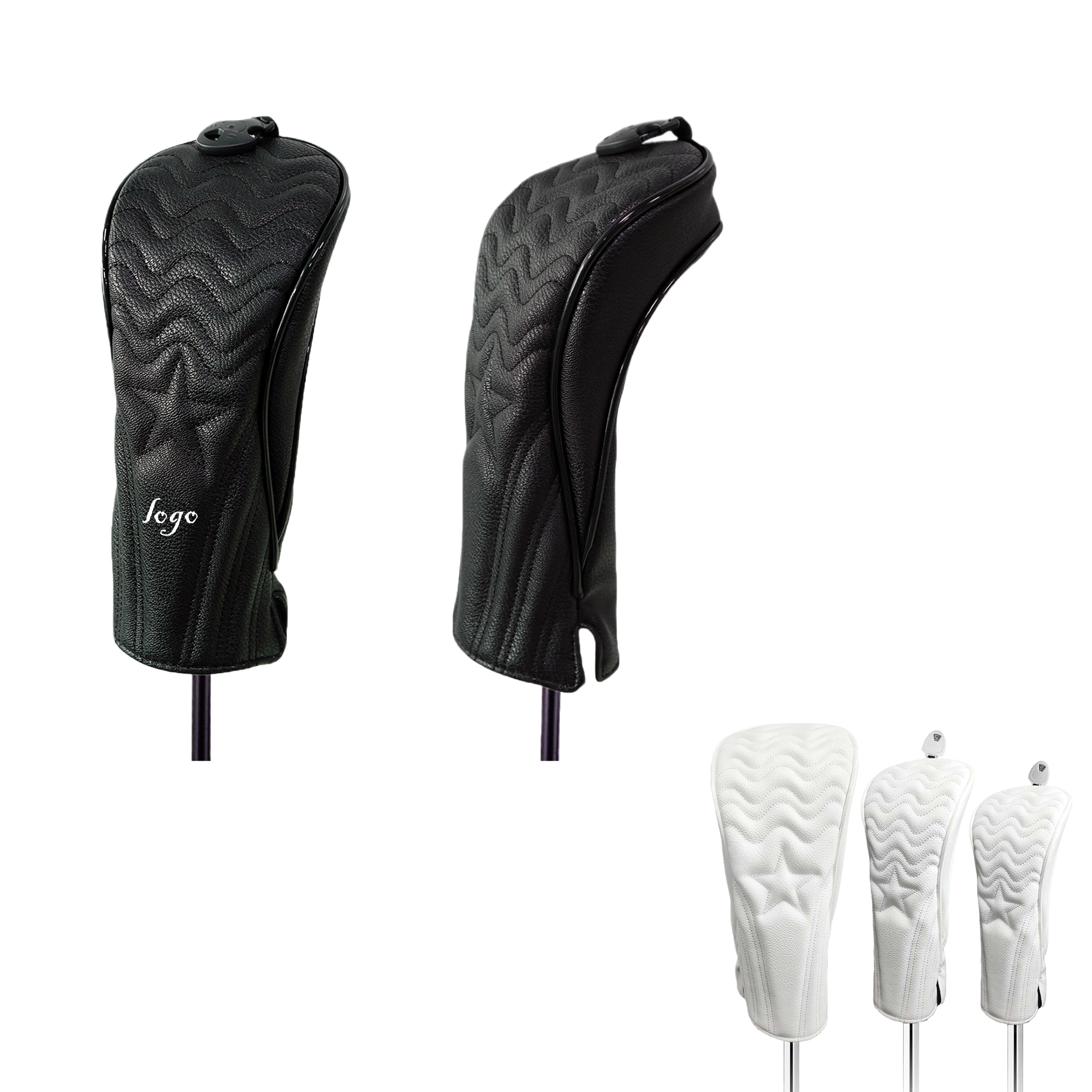 Adjustable Numbered Golf Club Covers 5
