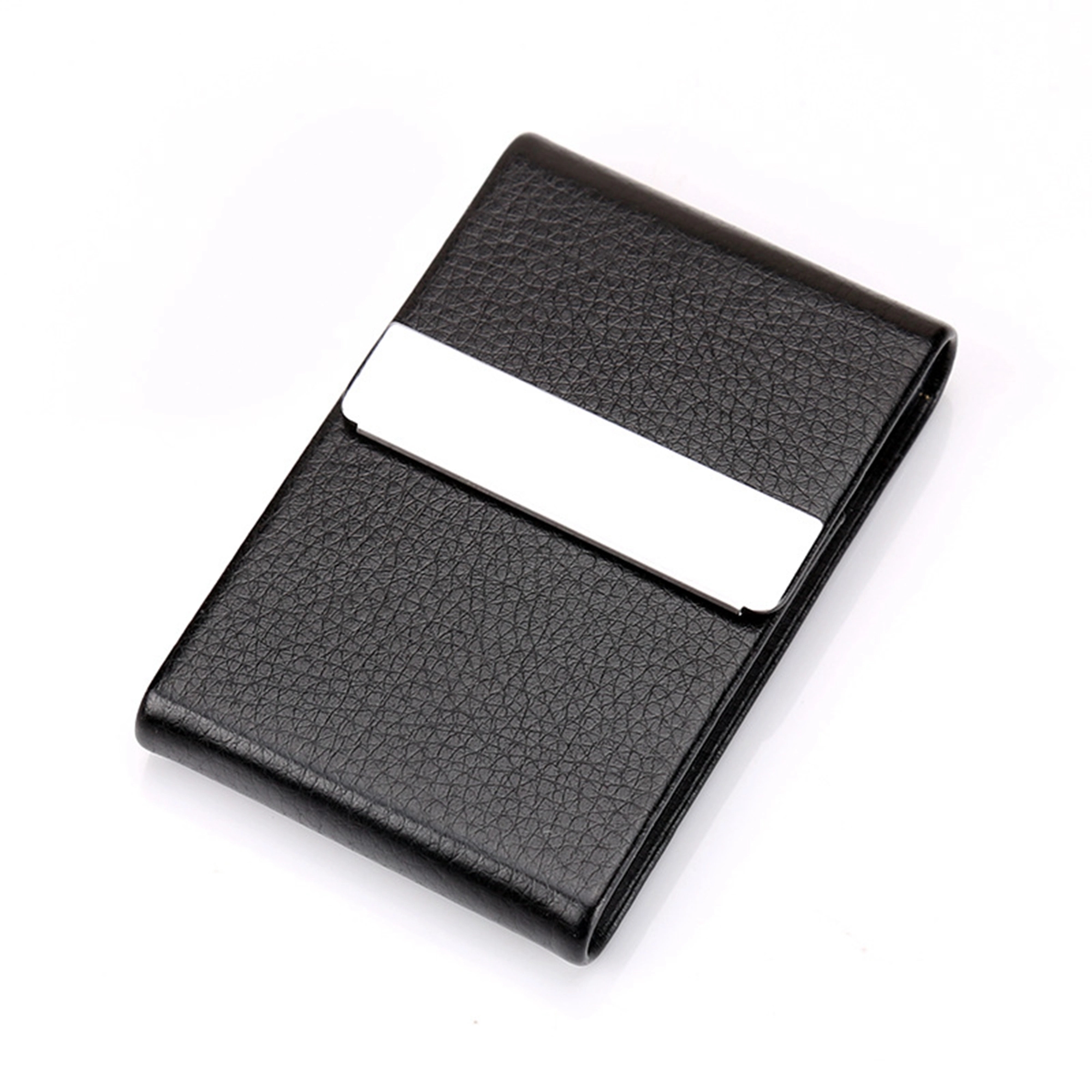 PU+ Stainless Steel Business Card Holder 10