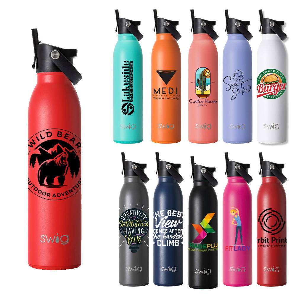 Swig® 20 oz. Matte Bottle with Flip and Sip Lid 11