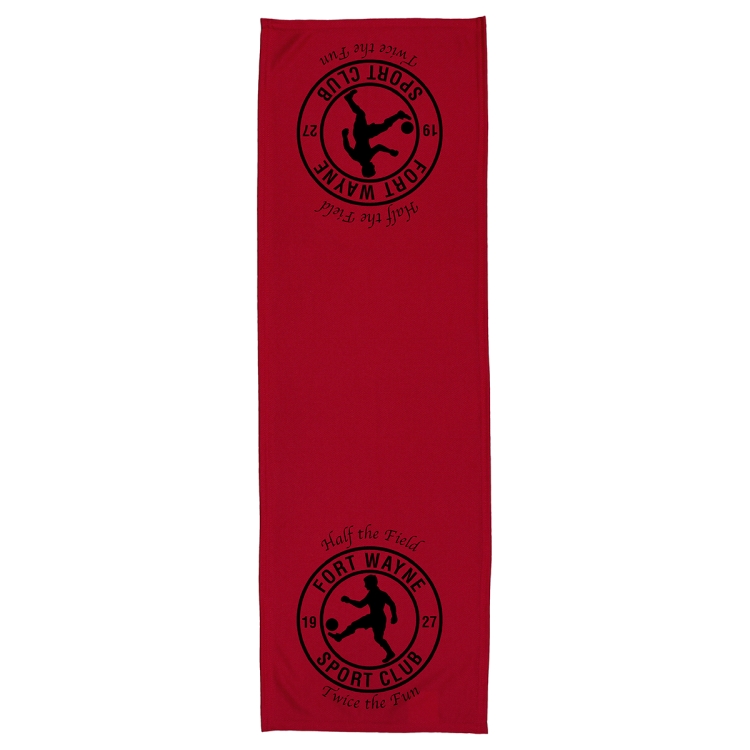 "THE DENALI RAINIER XTRA" -12" W X 36" H Recycled RPET Cooling Towel 14
