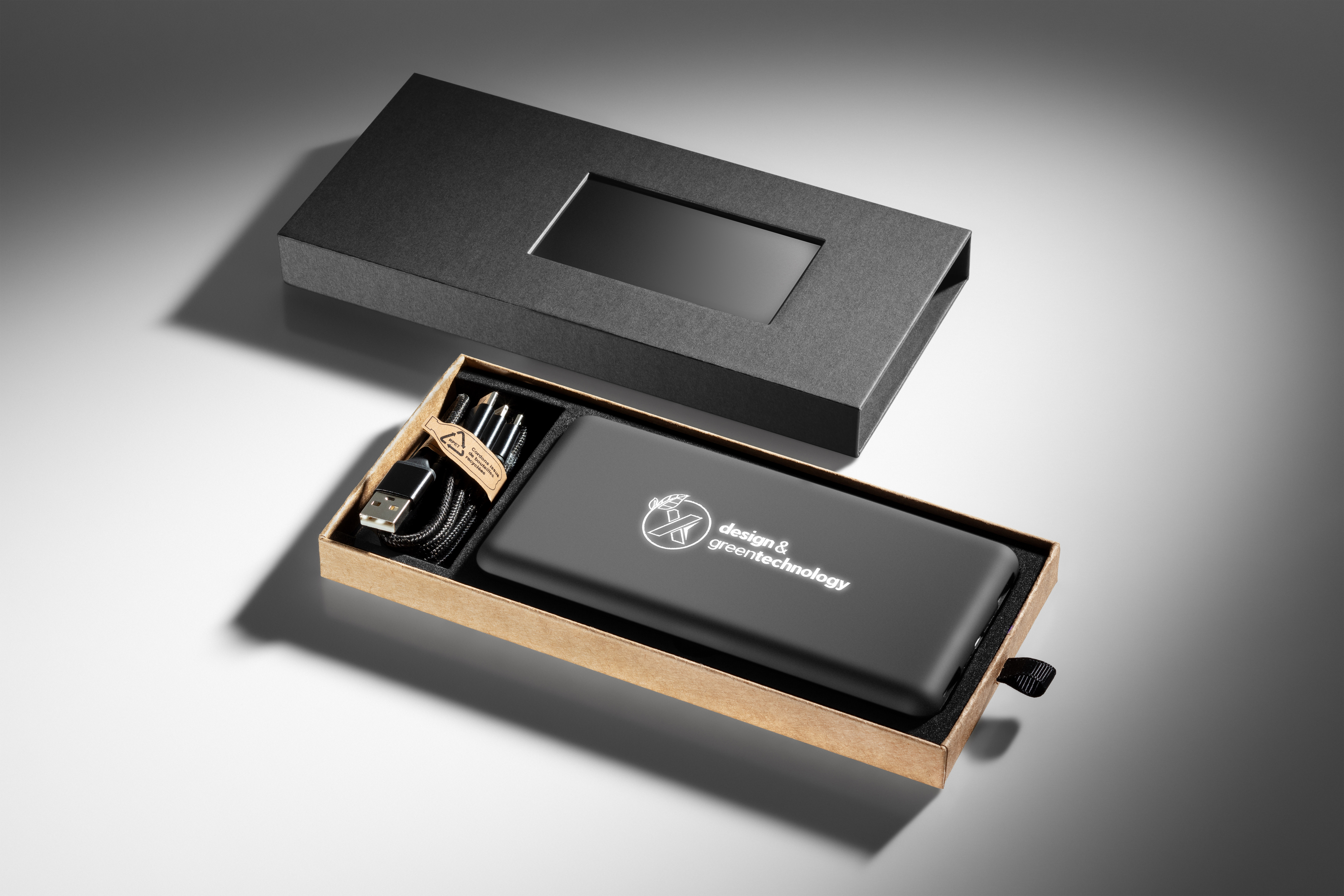 SCX Innovative Design™ ECO Solar Power Bank 8000 mAh 5