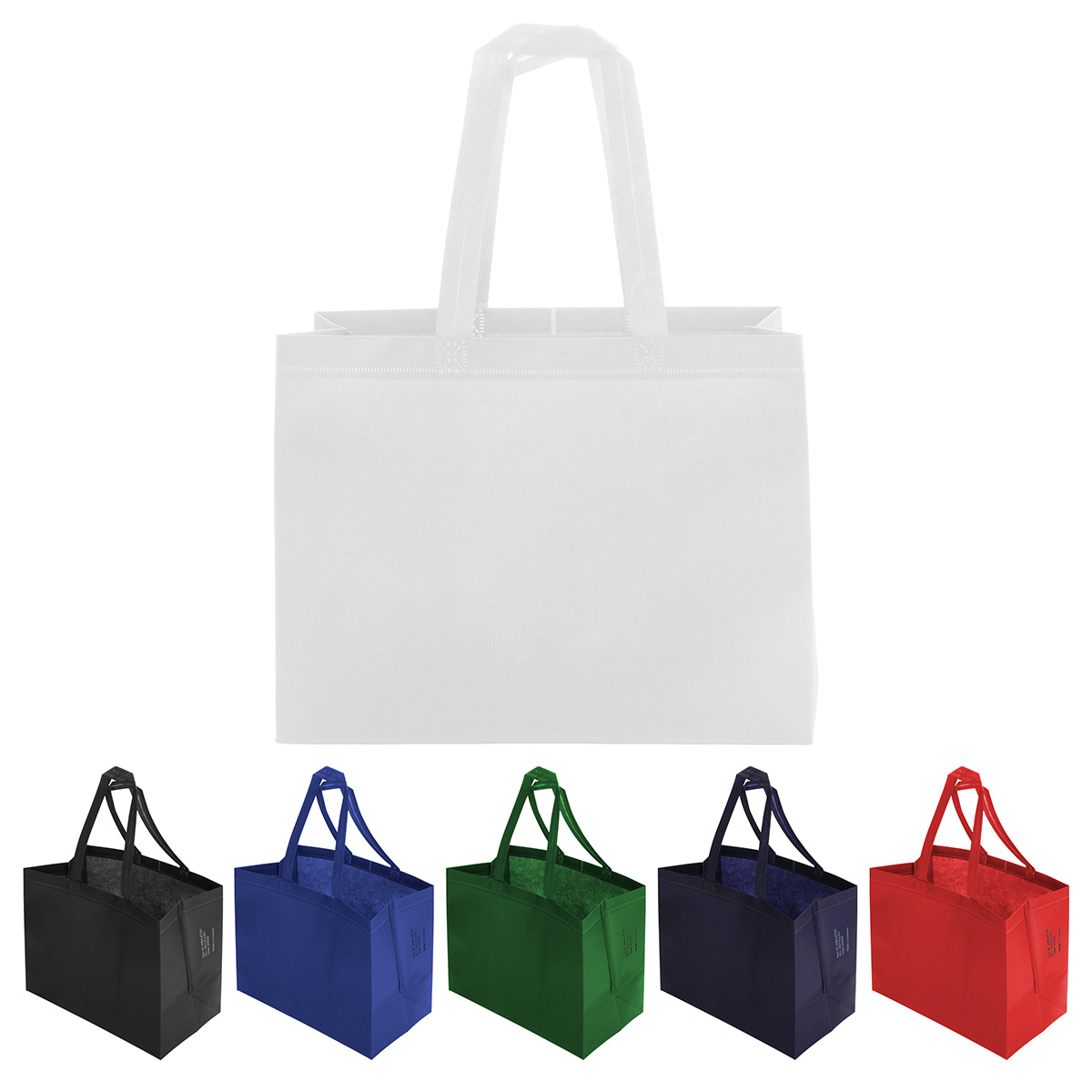 Kingston 80GSM Recycled Non-Woven Polypropylene Heat-Sealed Tote 15