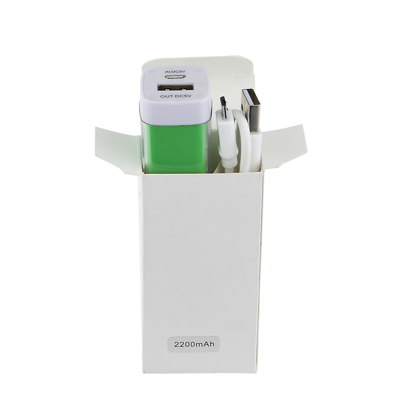 Traveler UL certified 2200mAh Power Bank - Lime Green 4