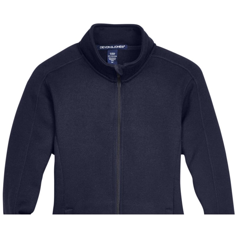 Devon & Jones Ladies' Bristol Full-Zip Sweater Fleece Jacket 30