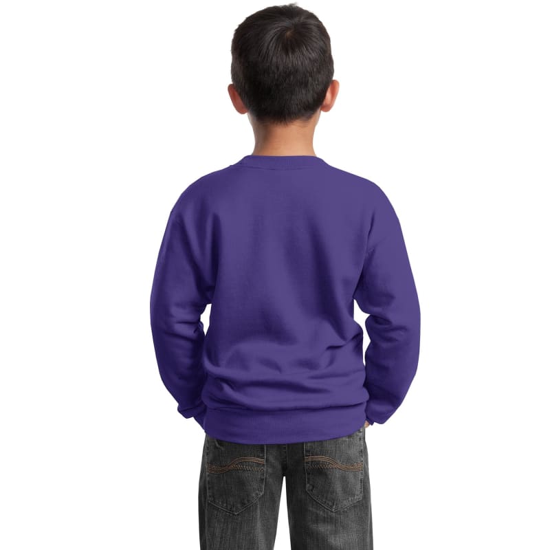 Port & Company Youth Core Fleece Crewneck Sweatshirt. 21