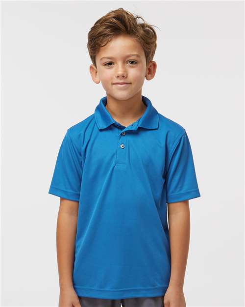 Youth Saratoga Performance Mini Mesh Polo - 108Y 84