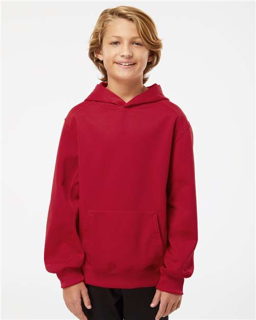Youth Performance Fleece Hooded Sweatshirt - 2454 38