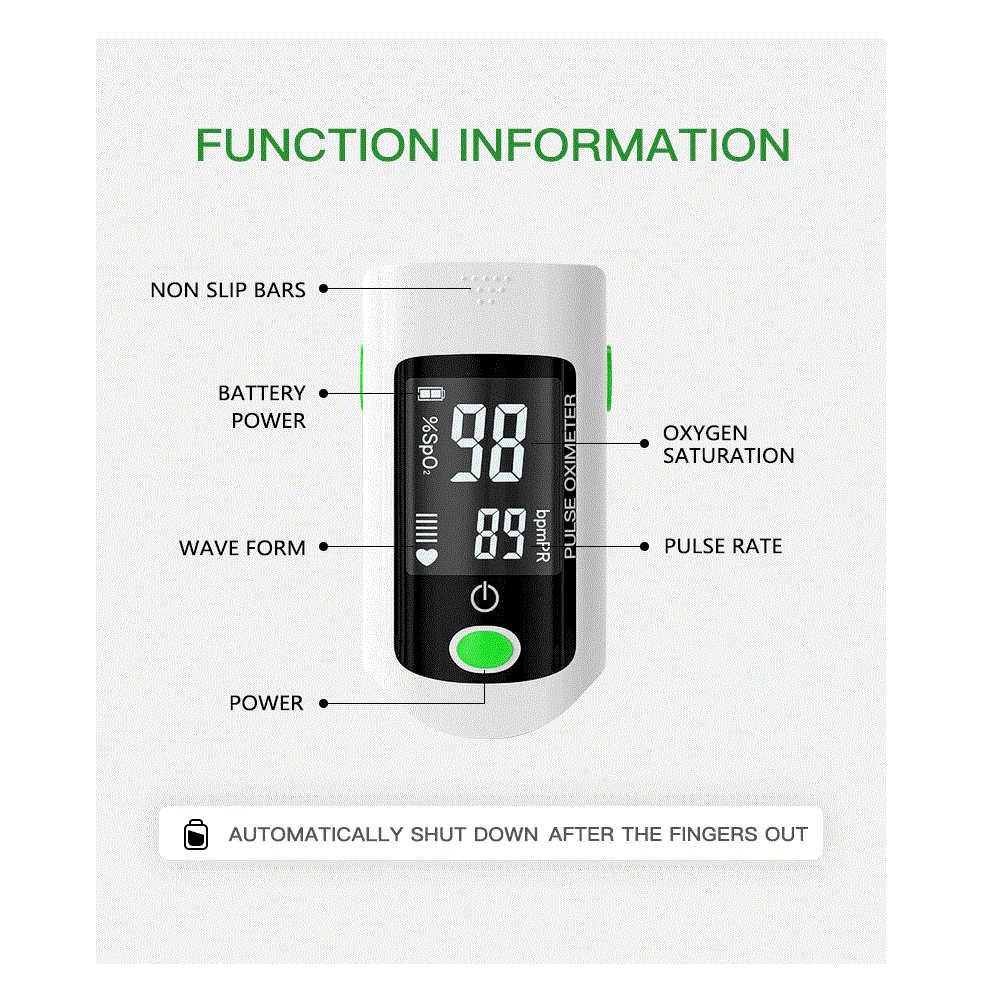 Portable Finger Pulse Oximeter 4