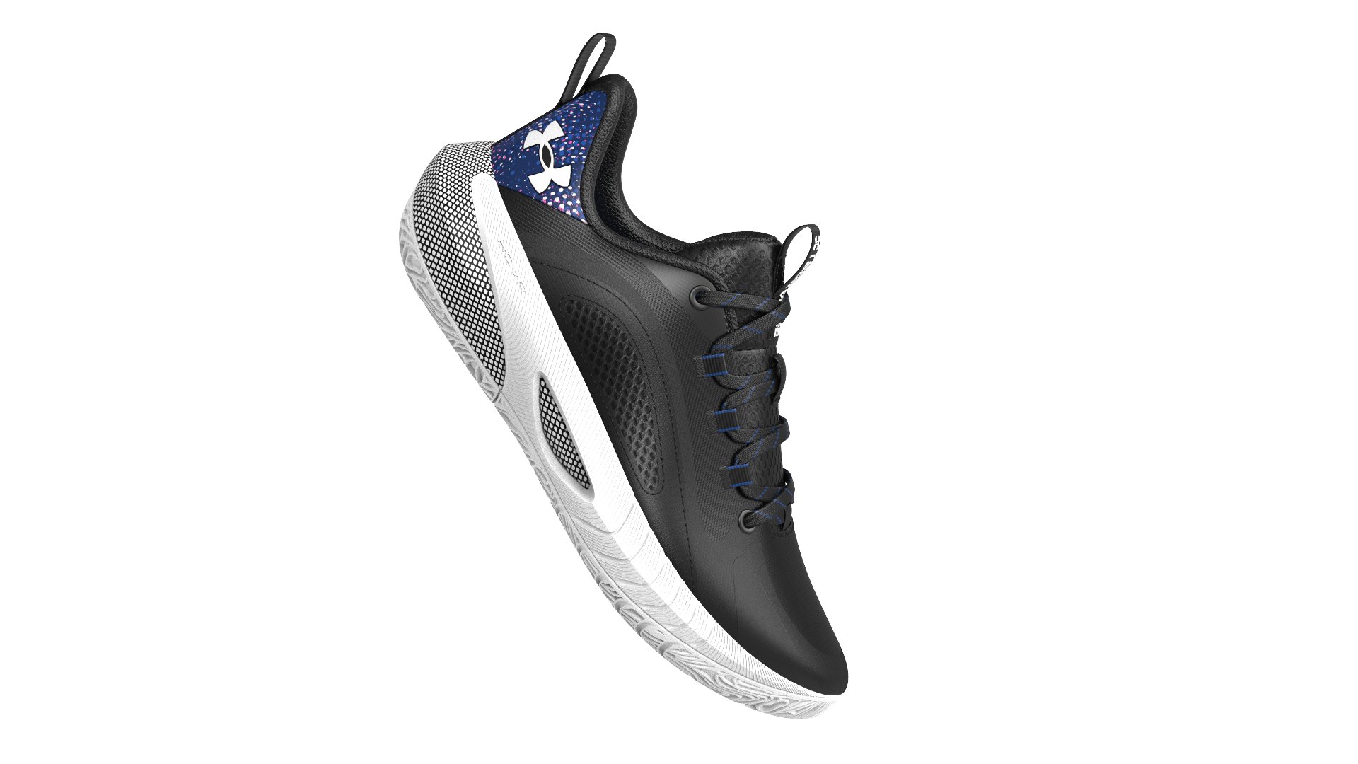 Women's UA HOVR Ascent 2 Printed Basketball Shoes 2