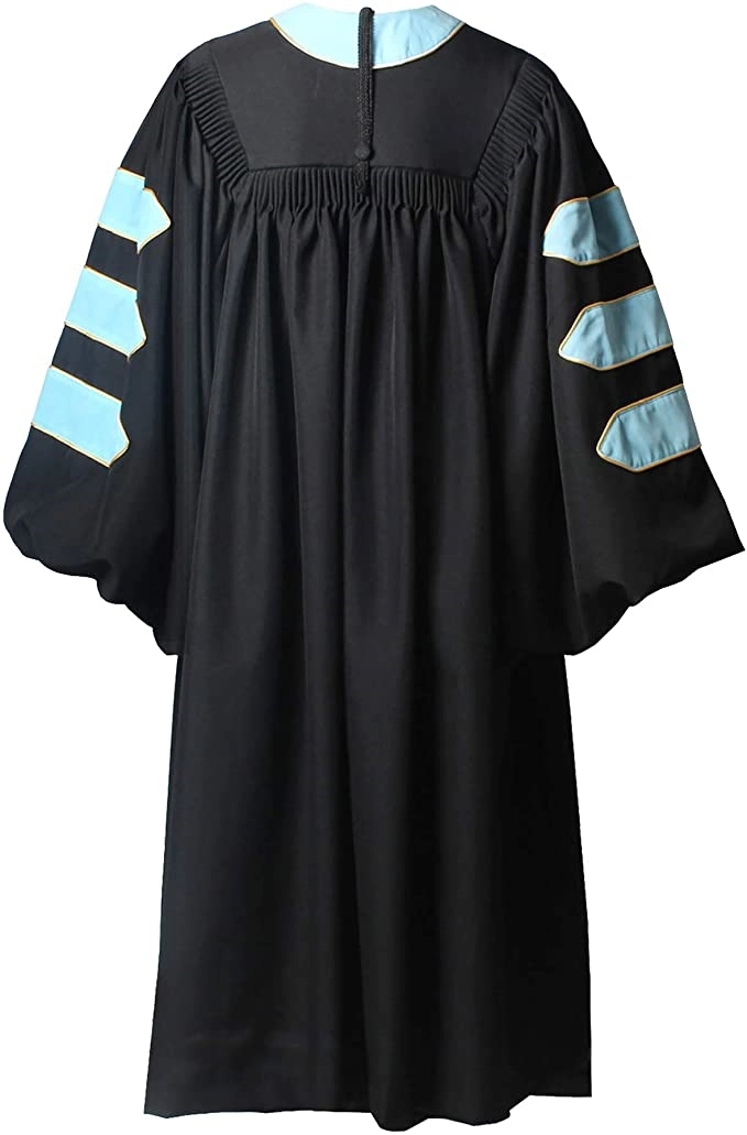 Doctoral Graduation Gown, Hood and Tam 8 Sided 8