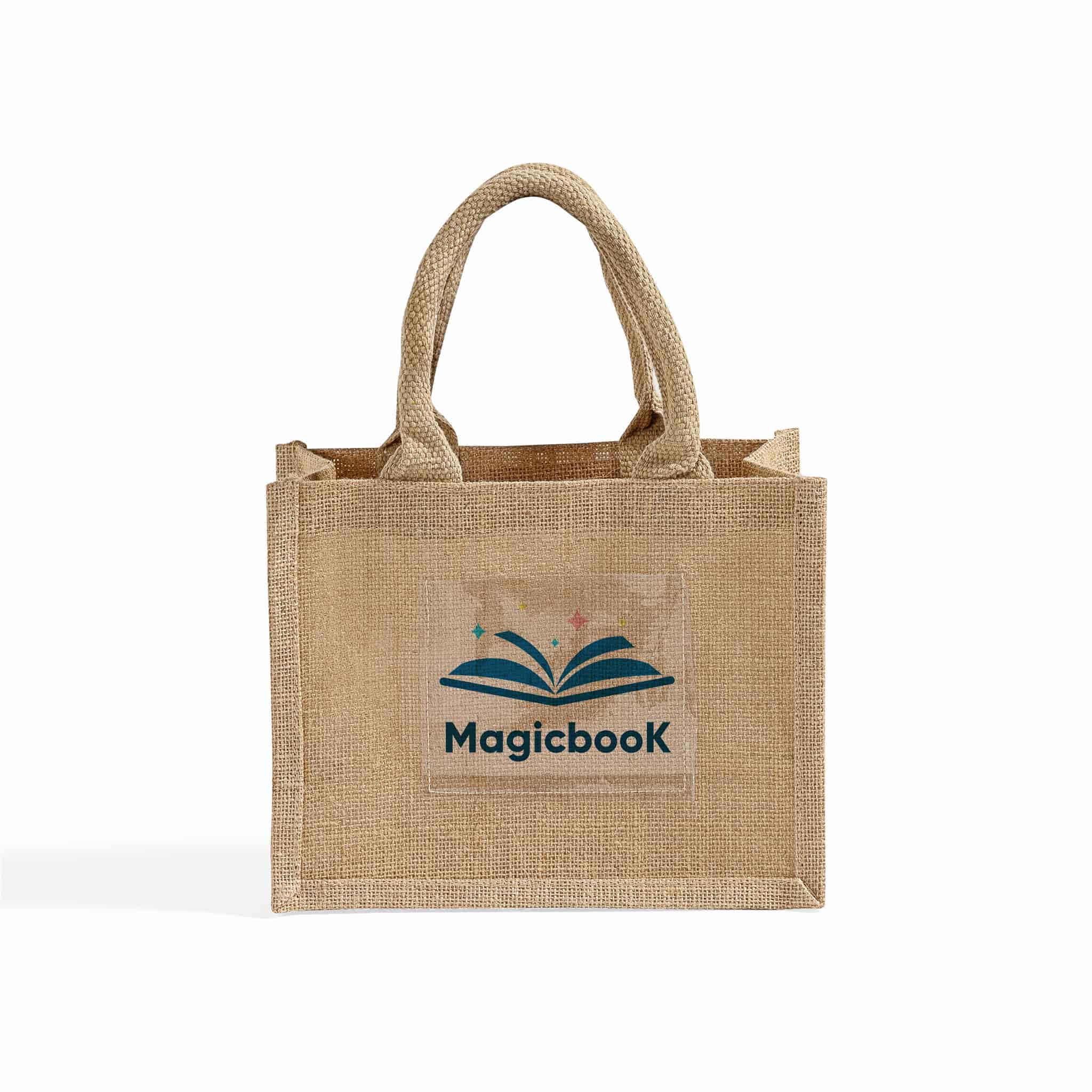 Rustic Wedding Favor Jute Bag 8