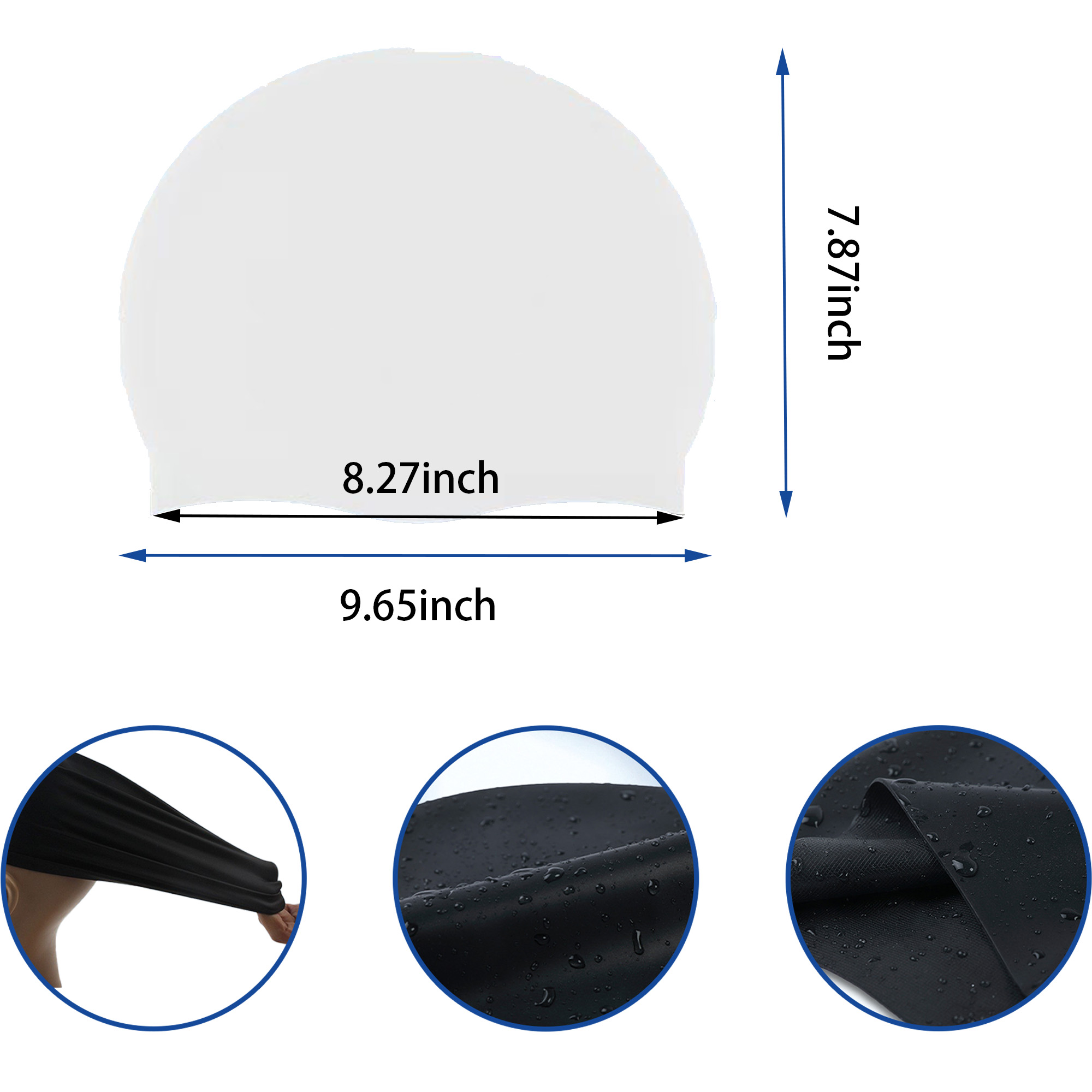 Waterproof Swimming Cap MOQ 50 3