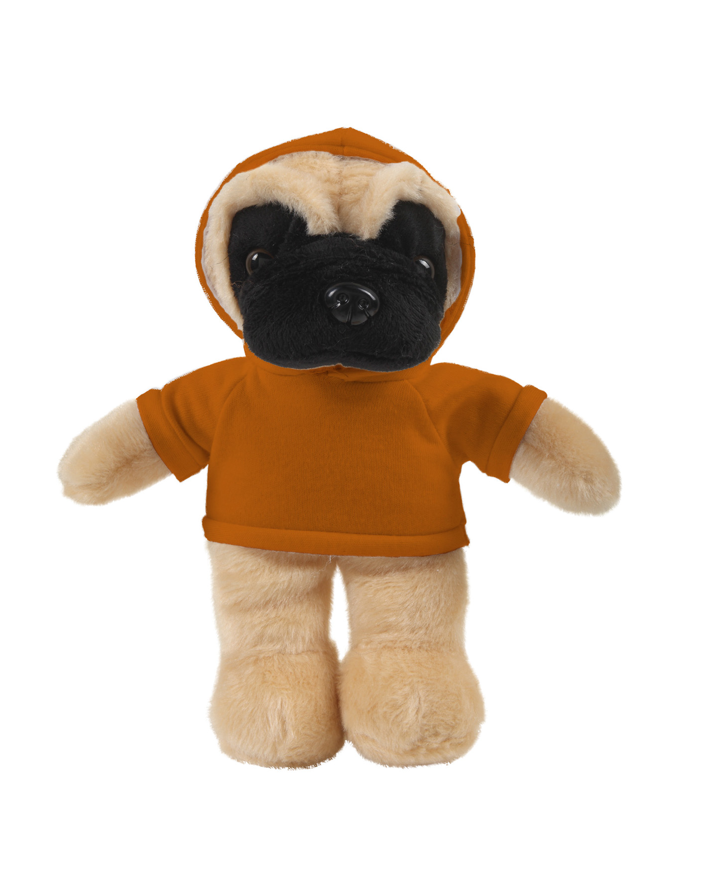 soft plush Pug with hoodie 6