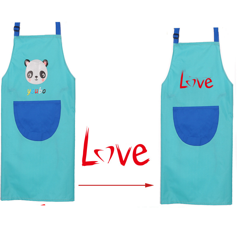 Waterproof High Quality Child Apron w/o Sleeves 5