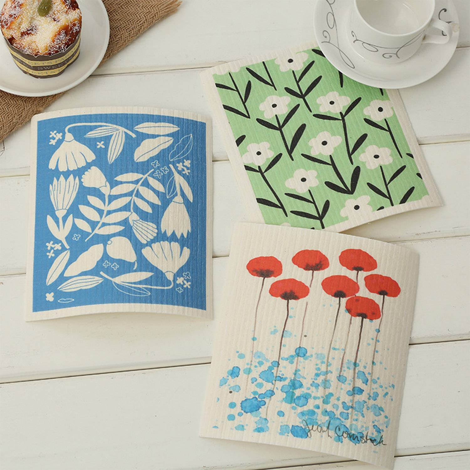 Cotton Kitchen Swedish Dish Cloths 3