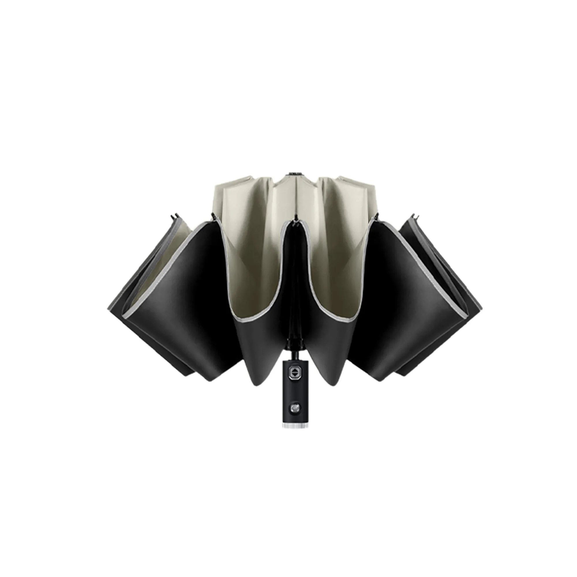 Automatic Compact Umbrella With LED Flashlight MOQ10pcs 4