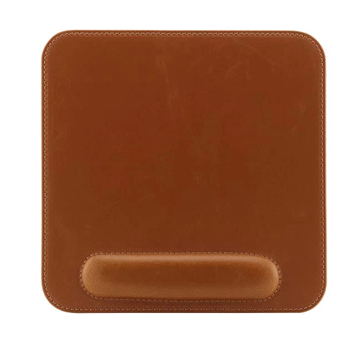 Leather Square Mousepad with Wrist Rest 2