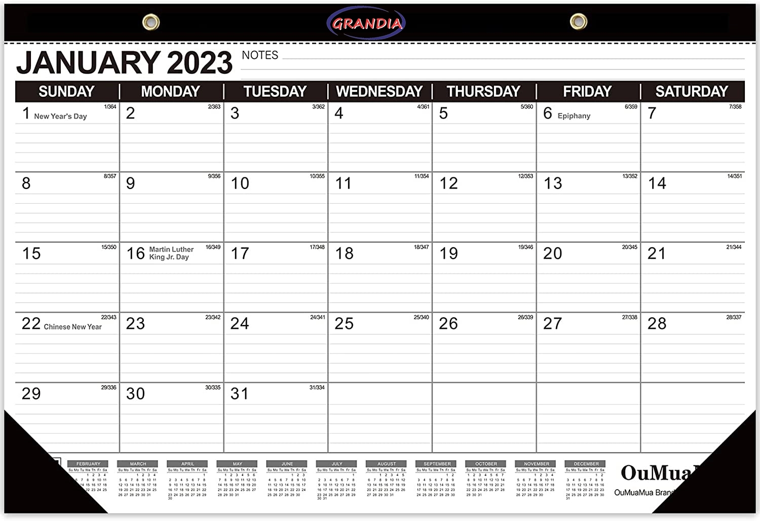 2023 Wall Calendar 3